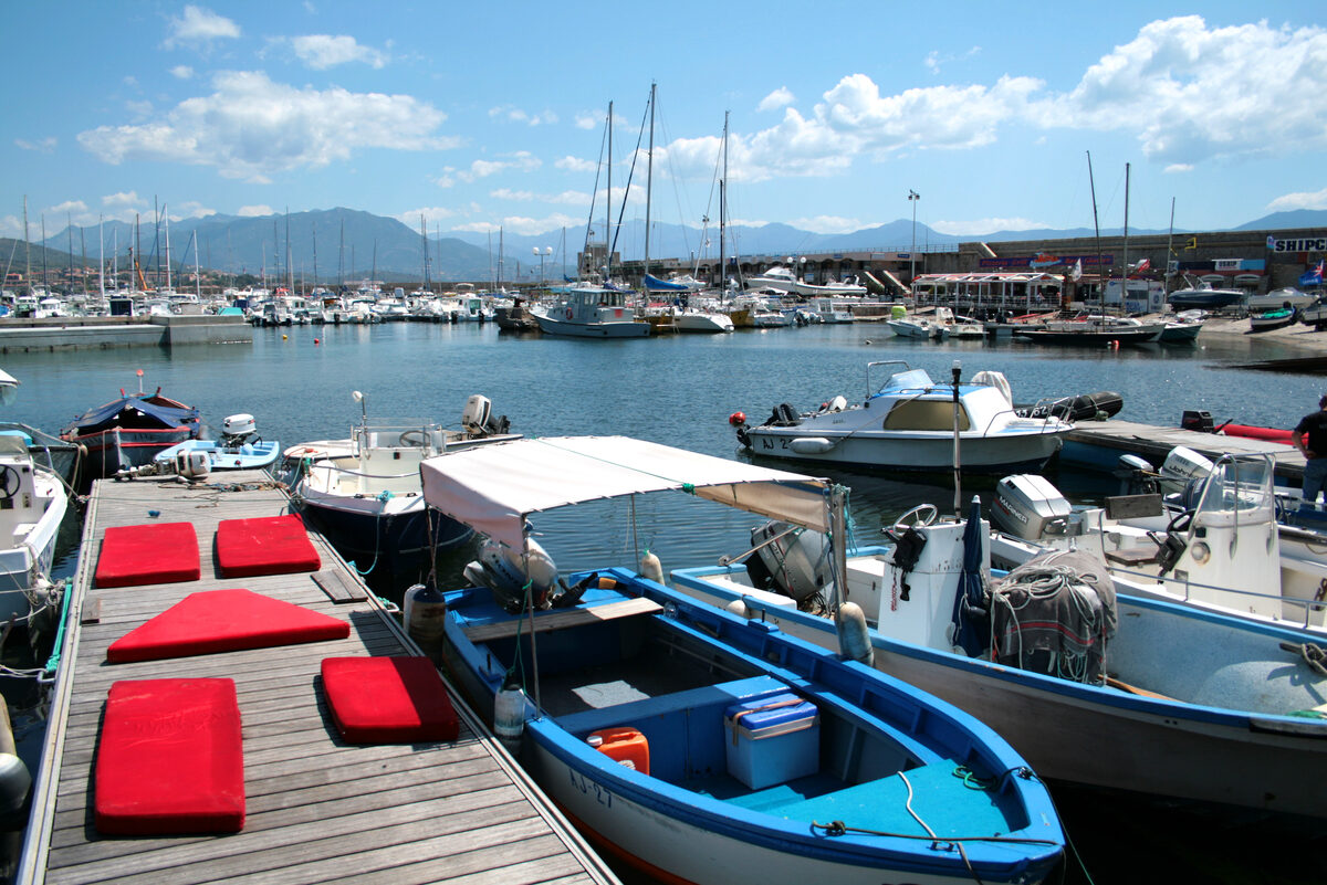 Ansicht von Ajaccio – Port Tino Rossi - Vieux Port