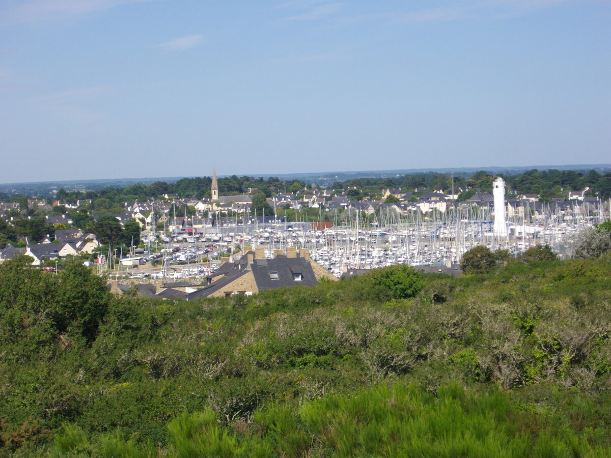 Ansicht von Arzon – Port du Crouesty
