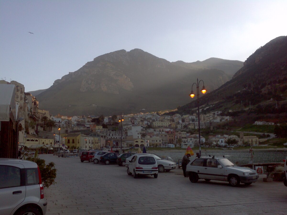 Ansicht von Marina di Castellammare del Golfo