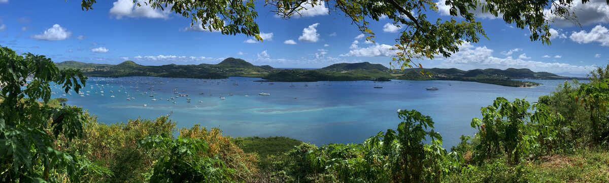 Ansicht von Martinique – Marina Le Marin