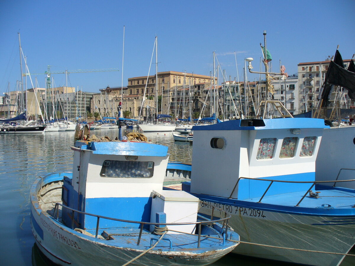 Ansicht von Palermo – Marina Si.Ti.Mar - La Cala