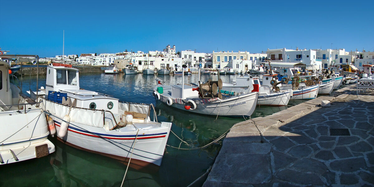 Ansicht von Paros – Naoussa