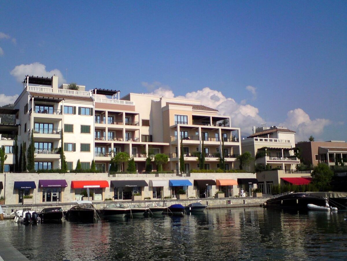 Ansicht von Tivat – Porto Montenegro