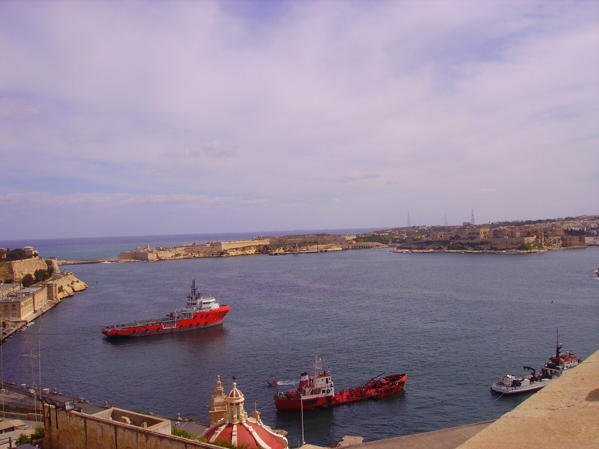 Ansicht von Valletta – Kalkara Marina