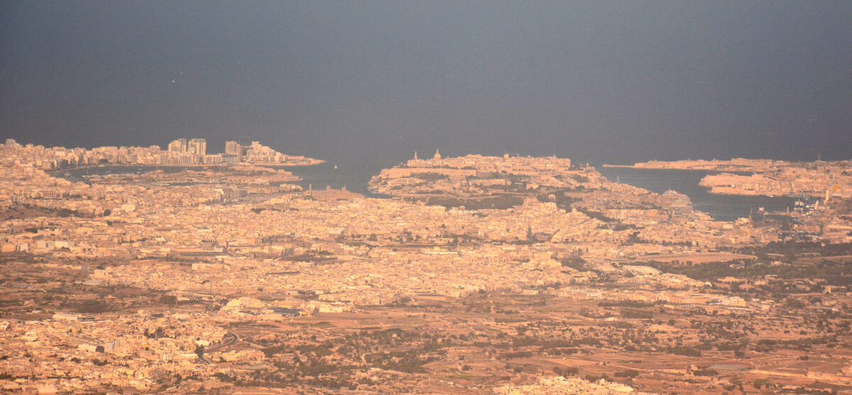 Ansicht von Valletta – Msida Marina
