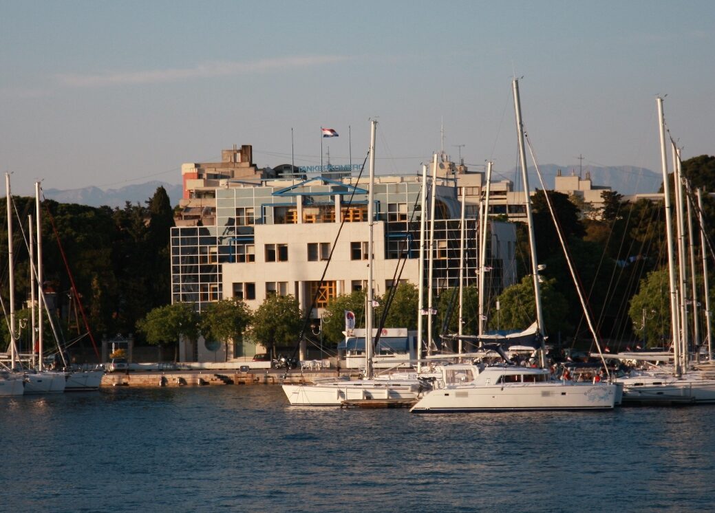 Ansicht von Zadar – Marina Tankerkomerc